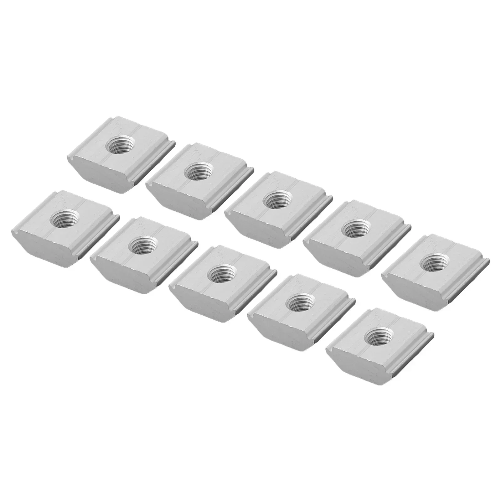 10Pcs Solar Panel Mounting Brackets Aluminum Alloy Clamp  For Framed Panels Solar Photovoltaic Support Accessories