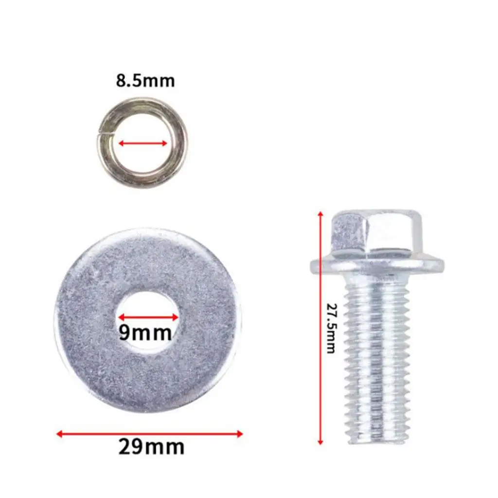 Grade 5 Clutch Bolt Mounting Kit Iron Replacement Minibike Go Kart Parts for Predator 212cc