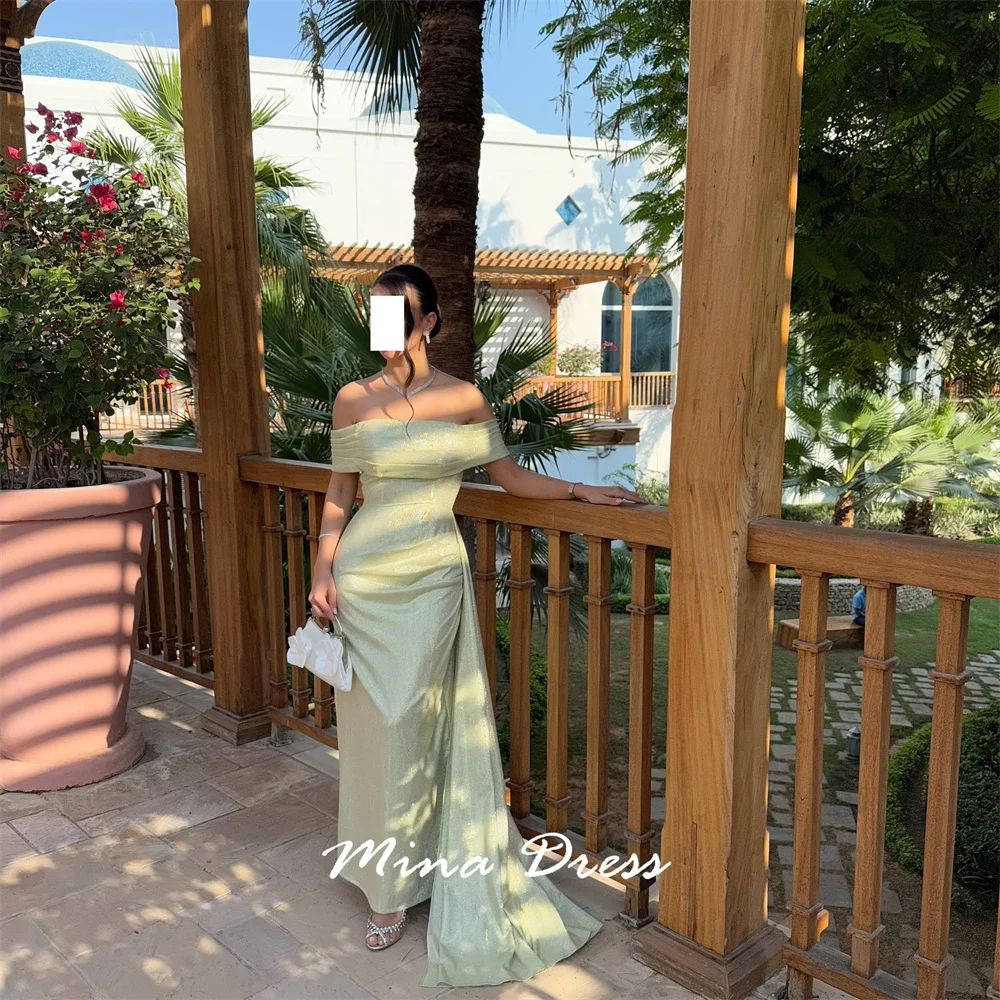 

Mina индивидуальное арабское вечернее платье на одно плечо, роскошное вечернее платье, плиссированные вечерние платья с открытой спиной, женские элегантные женские платья для выпускного вечера