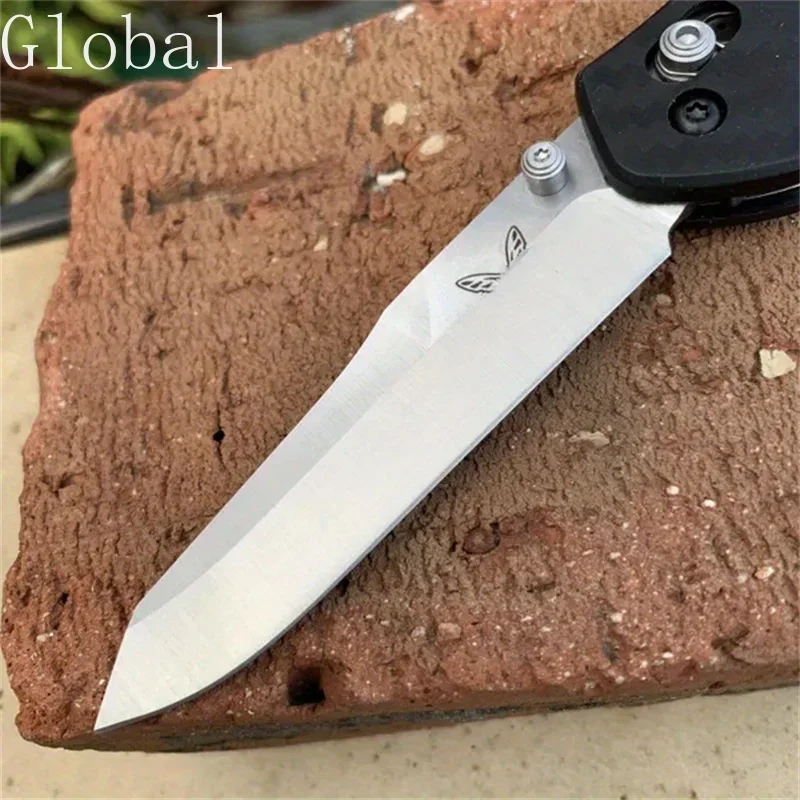 BM 940 EDC Knife with Black Nylon Glass Fiber Handle Folding Pocket Knife Outdoor Knives Multitool Camping Fishing Hunting Knife