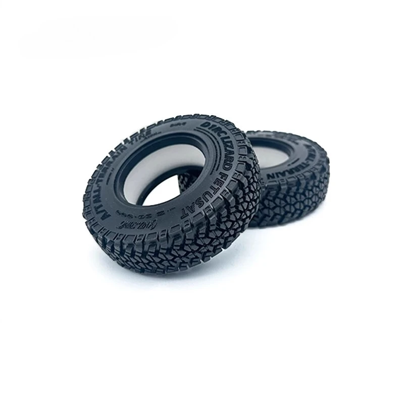 4PCS 1.9-inch Rubber Tires for 1/10 RC Crawler Car Traxxas TRX4 SCX10 RC4WD D90 TRX6 G63 Cherokee Camel Cup Wrangler Accessories