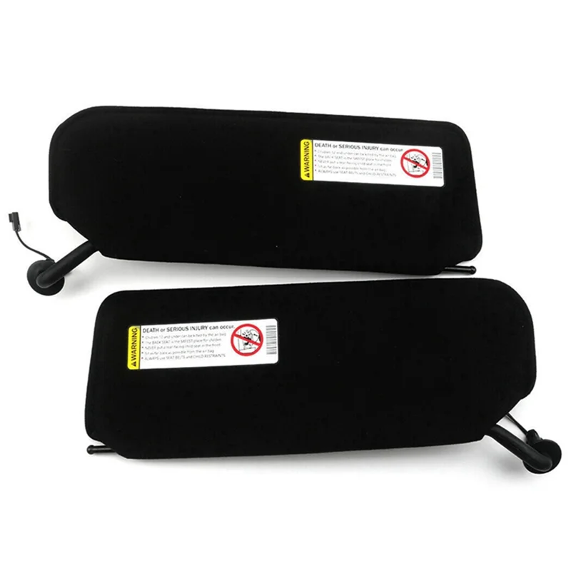 

Efficientt-1Pair Car Sun Visors Shades W/LED Light 10442033 10442034 For Corvette C5 1997-2004 Sunvisors Vanity Mirror