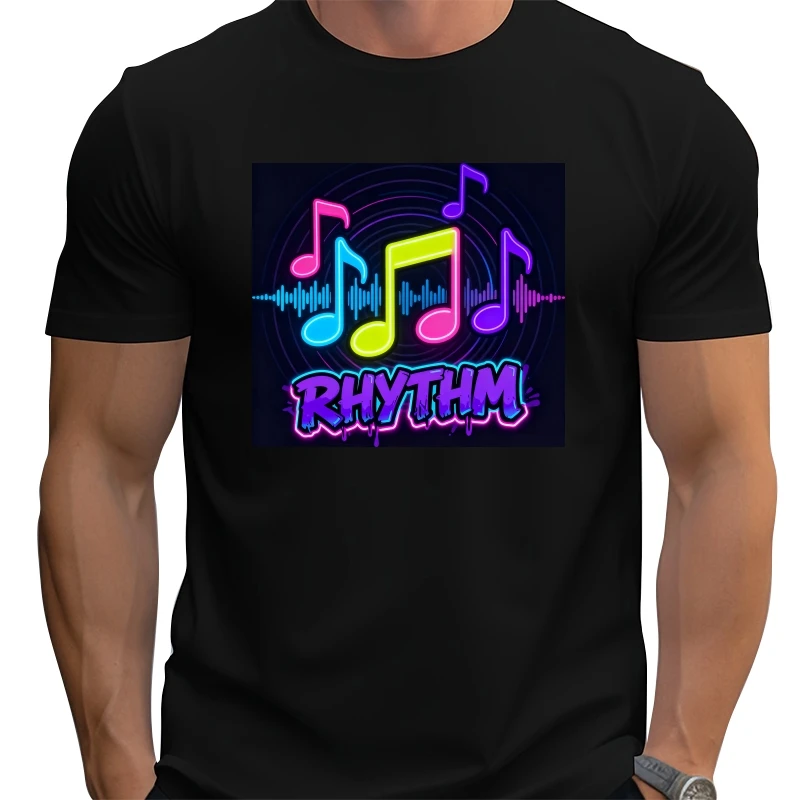 

Cartoon Loose large size barbershop stylish graphic T-shirt everyday outfit Street Fun Hip Hop 100% Cotton Top