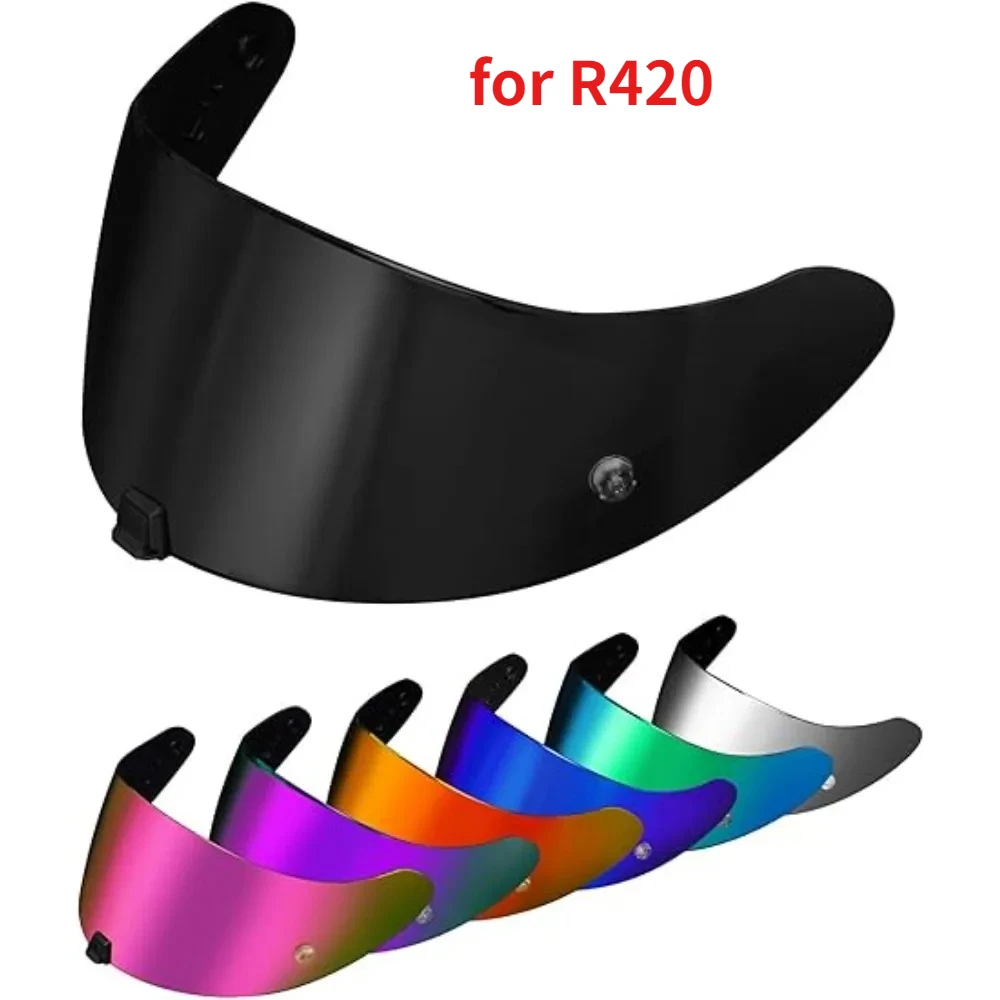 Motorcycle Helmet Visor Helmet Face Shield Helmet Accessories Replacement for EXO-R420 R420 (NOT compatible with R520)