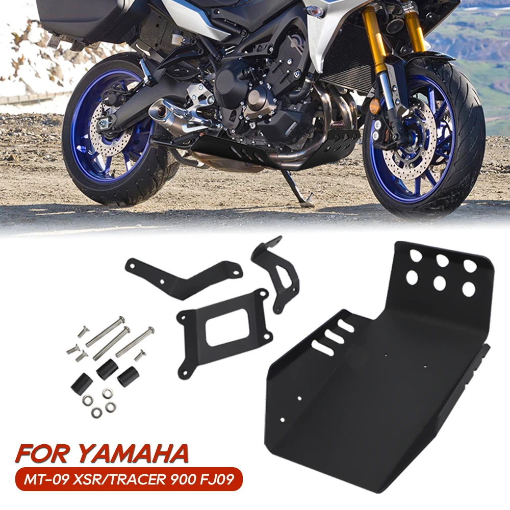 

Motorcycle Engine Guard Chassis Protector Cover Plate For Yamaha MT09 FZ09 MT FZ 09 XSR900 Tracer 900 Crash Protector Accessorie