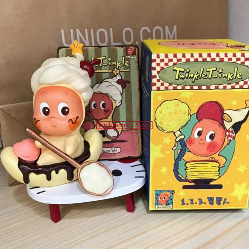

Spot genuine POPMART 123 Star Man series handmade blind box seesaw fashion surprise toy ornament gift