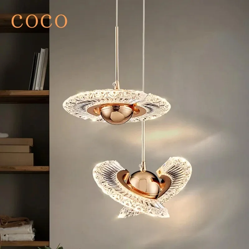 Modern Led Pendant Lights Hanging Lamp Indoor Decoration Lights For Bedside Living Dining Room Kitchen Pendente  Lighting