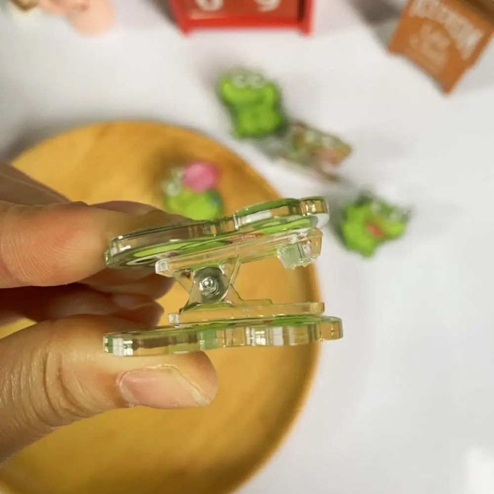 Cute Frog Cartoon Double Sided Folder ispessimento personalizzato Hand Account Clip multifunzione multiuso Test Paper Clip