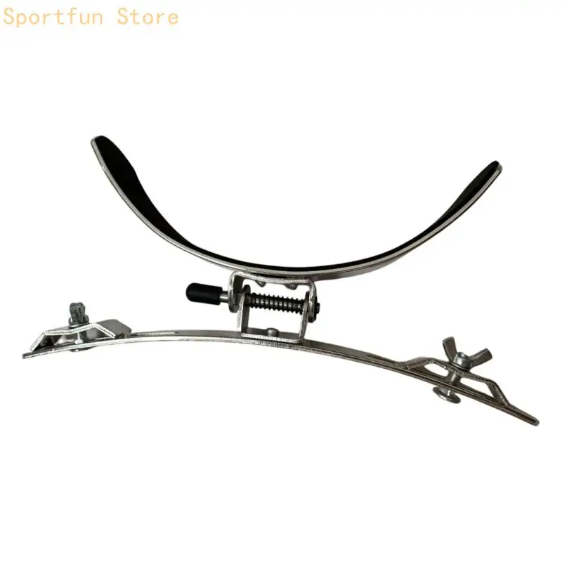 Curved March Drum Leg Rest with Hand Screws Set for Setups Tasks X7JD