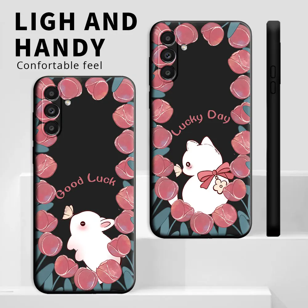 For Samsung Jump 2 3 Quantunm 3 Case Cartoon Cute Shockproof Silicone Soft TPU Phone Case For Samsung Galaxy Buddy 2 Back Cover