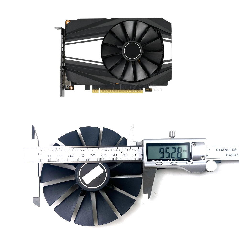 

Охлаждающий вентилятор 95 мм PLD10010B12HH GTX1660 Вентилятор графического процессора для Phoenix GTX 1660 SUPER 1660TI 1660 RTX 2060 Вентиляторы для видеокарты Phoenix