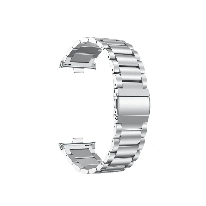 حزام من الفولاذ المقاوم للصدأ لساعة Redmi 5 6 سوار معدني لساعة Redmi Watch 4 للرجال والنساء Correa إكسسوارات رياضية #5