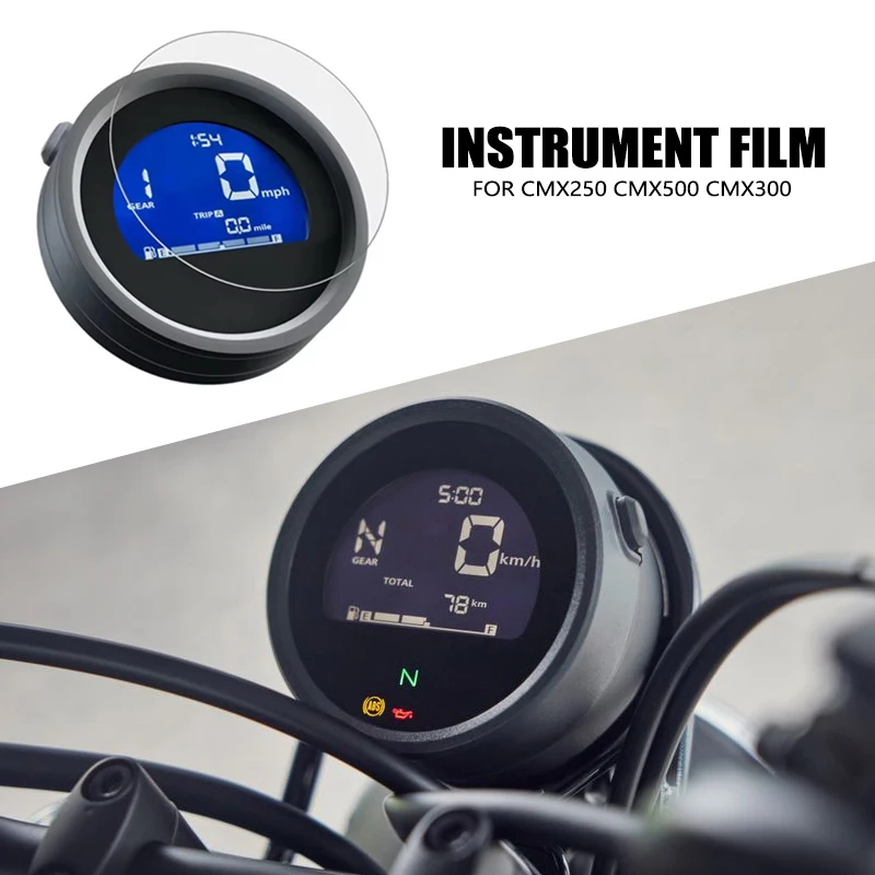 Dashboard Screen Protector Instrument Film Screen Protection Film For Honda Rebel 500 CMX250 CMX500 CMX300 CL500 2020-2025 2024