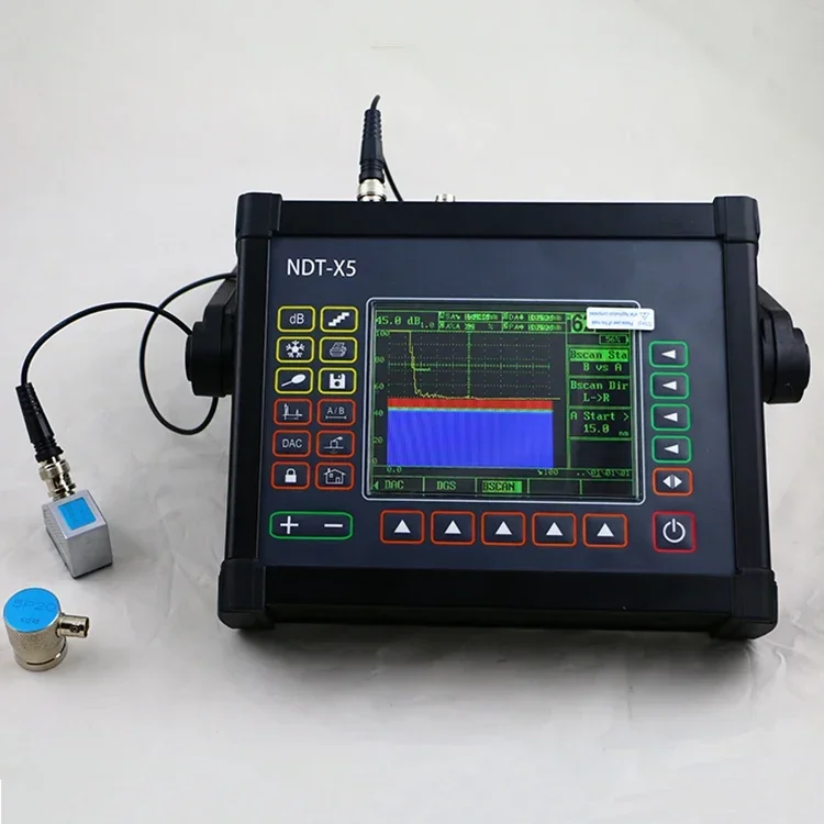 YUNYI Digital Ultrasonic Flaw Detector NDT-X5 Metal Ultrasonic Flaw Detector Metal Detector