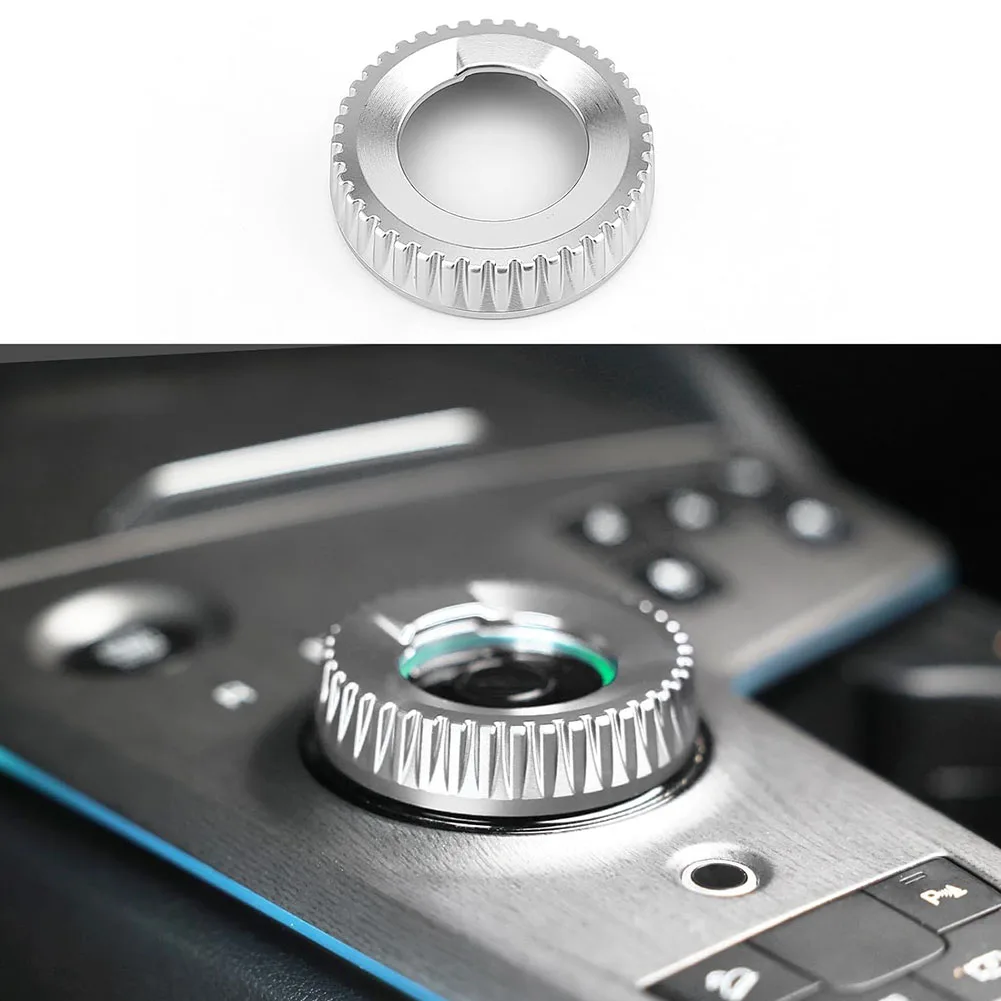 Car Shifter Trim Aluminum Shift Knob For Car Interior Styling Precisely Engineered Fit High-grade Aluminum Alloy