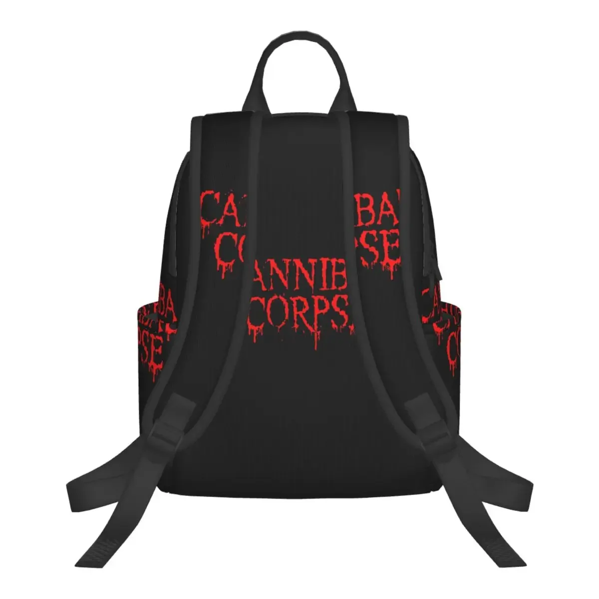 Cannibal Corpse Death Metal Band Student Backpack School Bag Hiking Travel Daypack for Men Women Bookbag Shoulder Bags