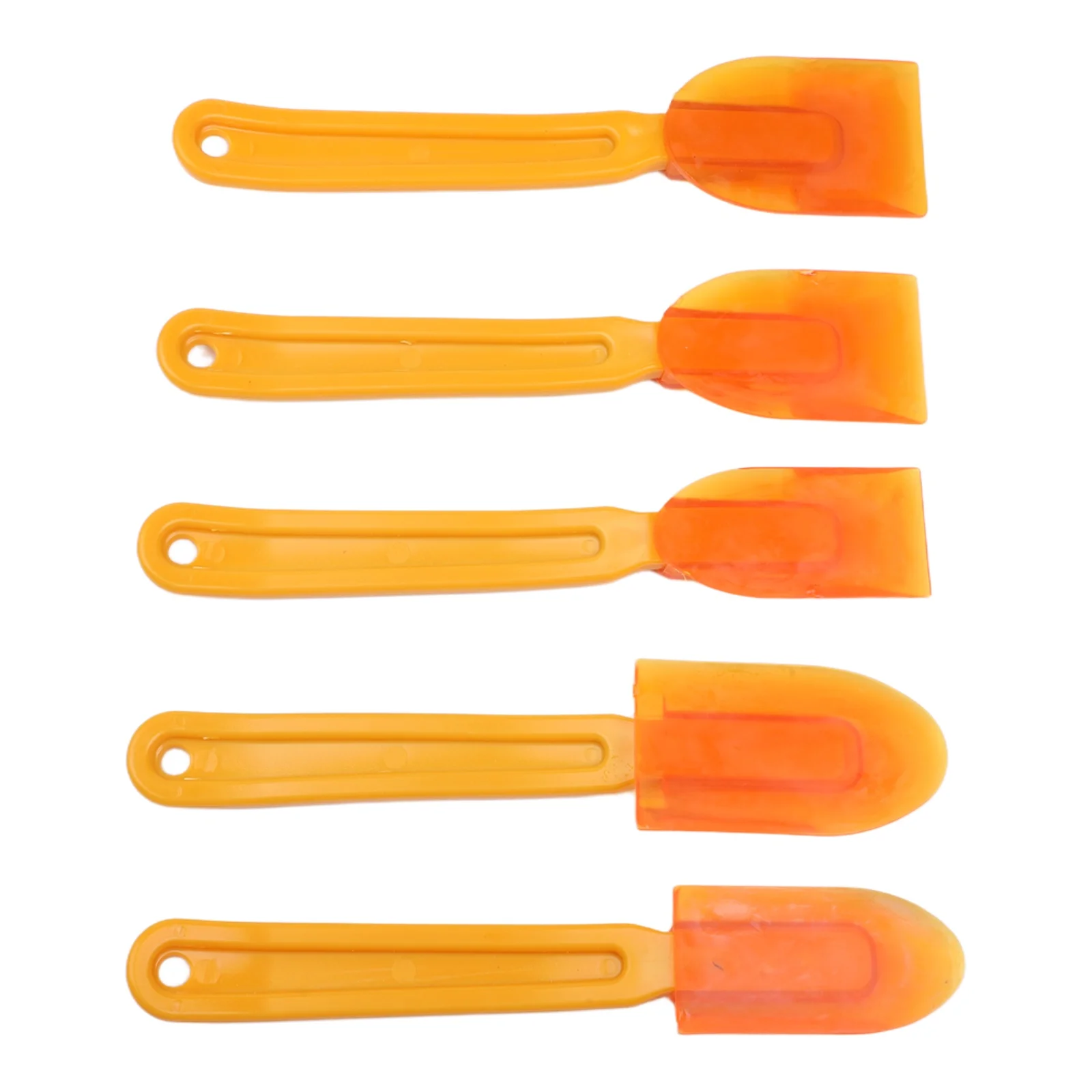 5PCS Rubber Caulking Tool Set Reusable Sealant Spatula And Spreader For Silicone Finishing Angled Scraper 210mm