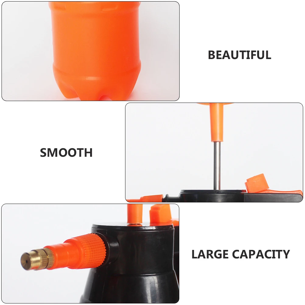 

Portable Plastic Watering Can Air Pressure Kettle Gardening Sprayer Beautiful Design Sturdy Durable Large Capacity Uniform Water