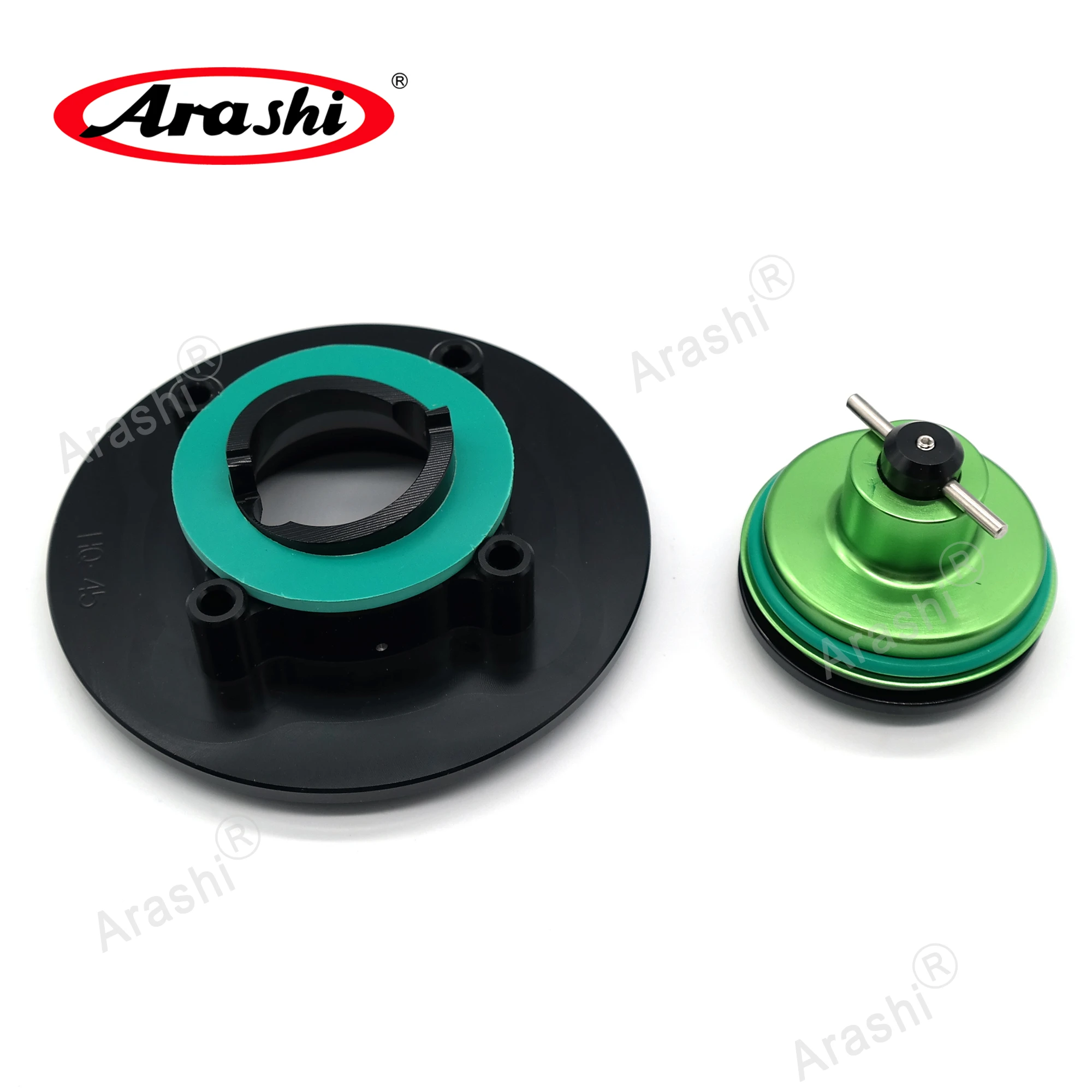 Ø108mm Motorcycle CNC Keyless Fuel Tank Cap Cover Protector For APRILIA RSV4 R / Factory / APRC 2009-2018/ Tuono V4R 2011-2017