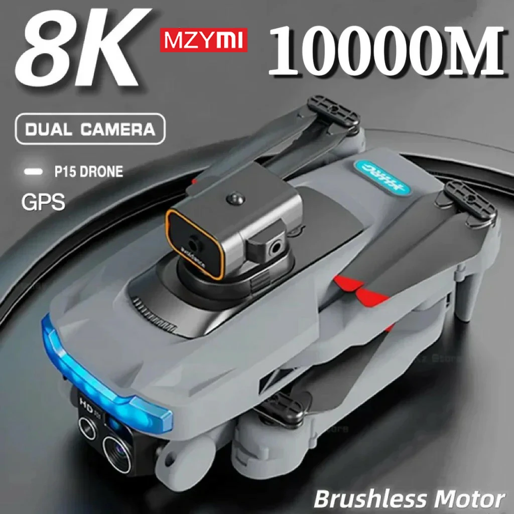 طائرة بدون طيار كاميرا احترافية 4K ، 8K ، GPS ، HD ، التصوير الجوي ، الكاميرا المزدوجة ، متعددة الاتجاهات ، تجنب العقبات