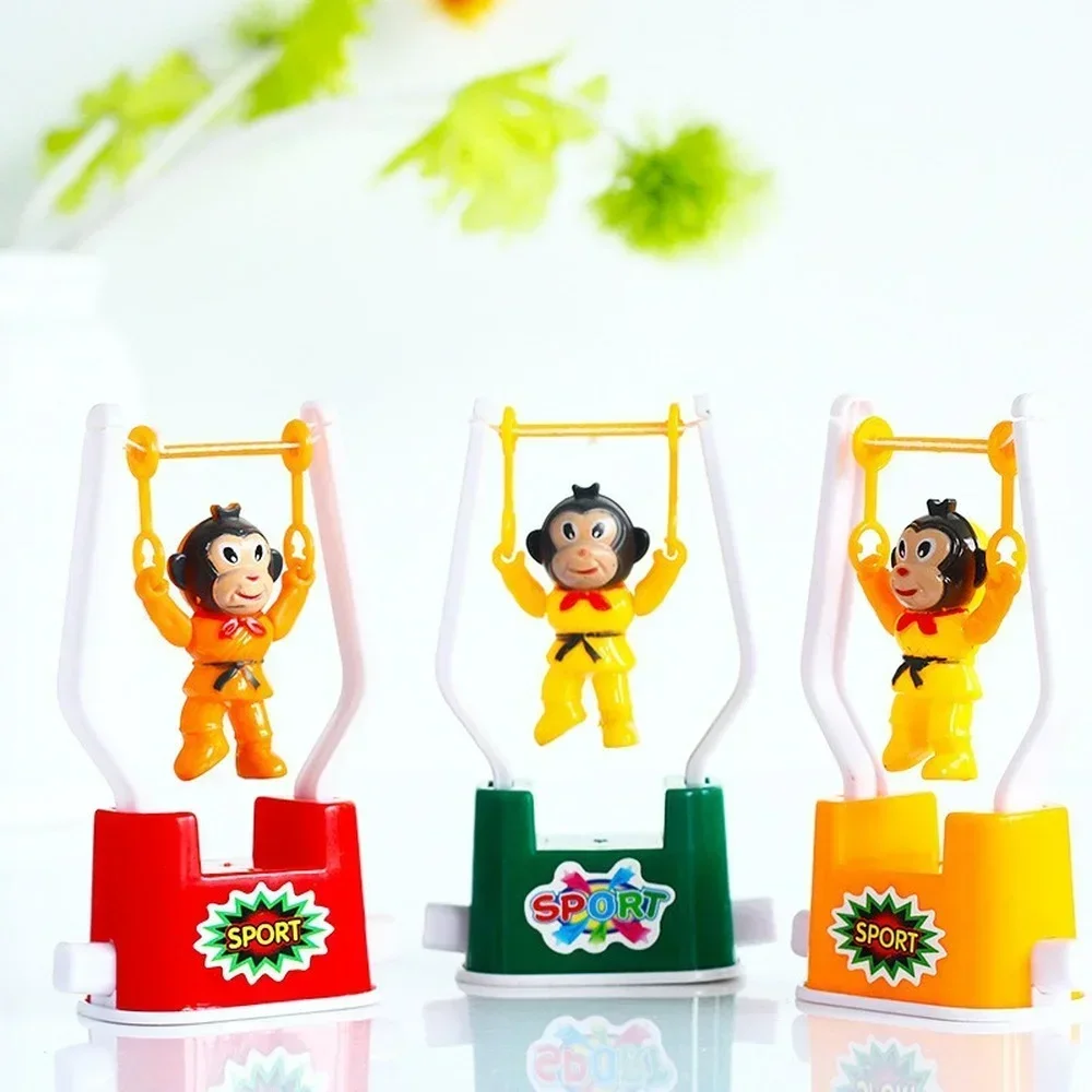 Funny Wind Up Toys Novelty Monkey Somersaults Clockwork Toy Gymnastics Game for Children Kids Gifts Antistress Toys Adults New