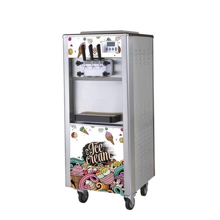 

Commercial Soft Serve Ice Cream Make Machine Price Professionals Maker for Sale