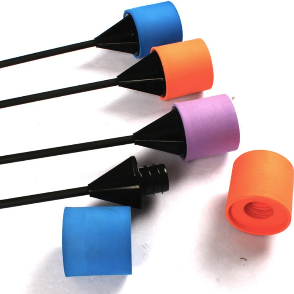 Sponge Foam Broadhead Arrow Tip without Arrow Shaft for CS Safe Shooting 3pcs