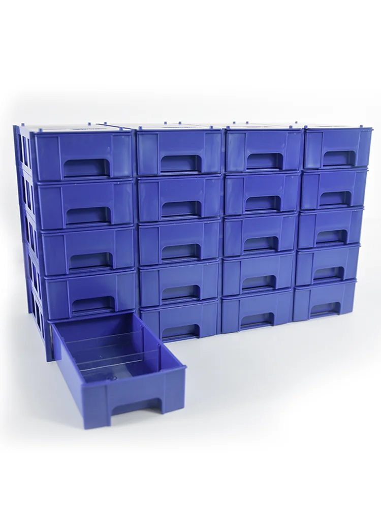 Building Block Type Spare Parts Box Electronic Components Material Storage Box