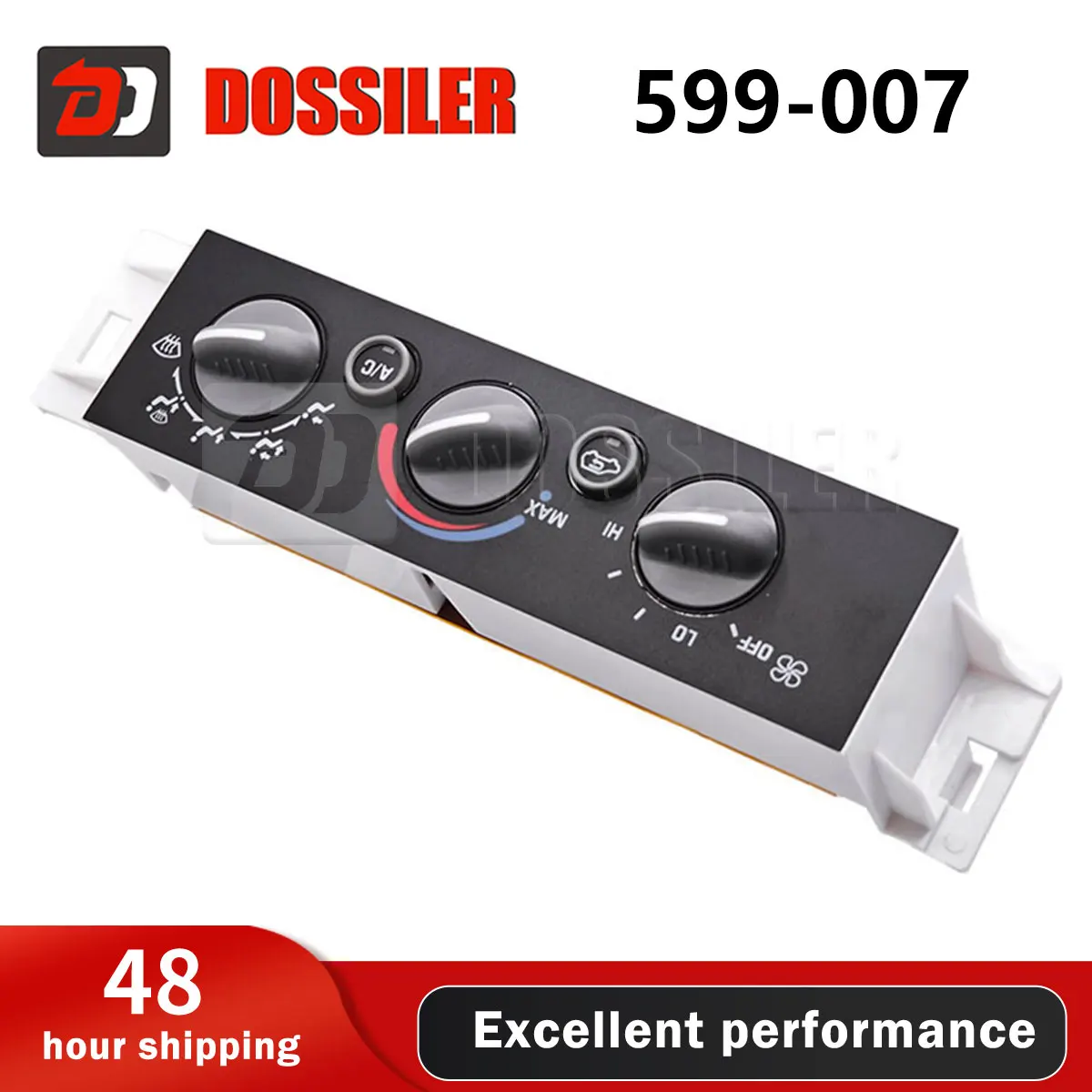

Панель управления климат-контролем 599-007 Dossiler для Chevrolet K3500, Chevrolet C2500, Chevy Tahoe, GMC Yukon