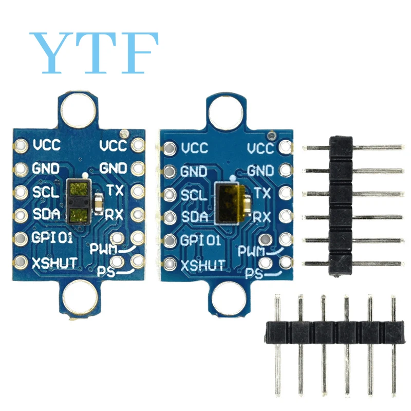 

GY-53 VL53L0X VL53L1X Laser ToF Time-of-Flight Ranging Sensor Module Serial Output