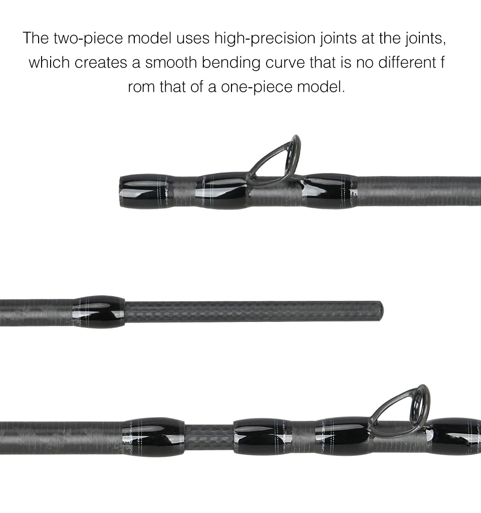 TSURINOYA F Action L ML M MH SAGACITY Race Bass Fishing Rod FUJI Guide Rings 1.96m 2.03m 2.06m 2Section Spinning Casting Carbon