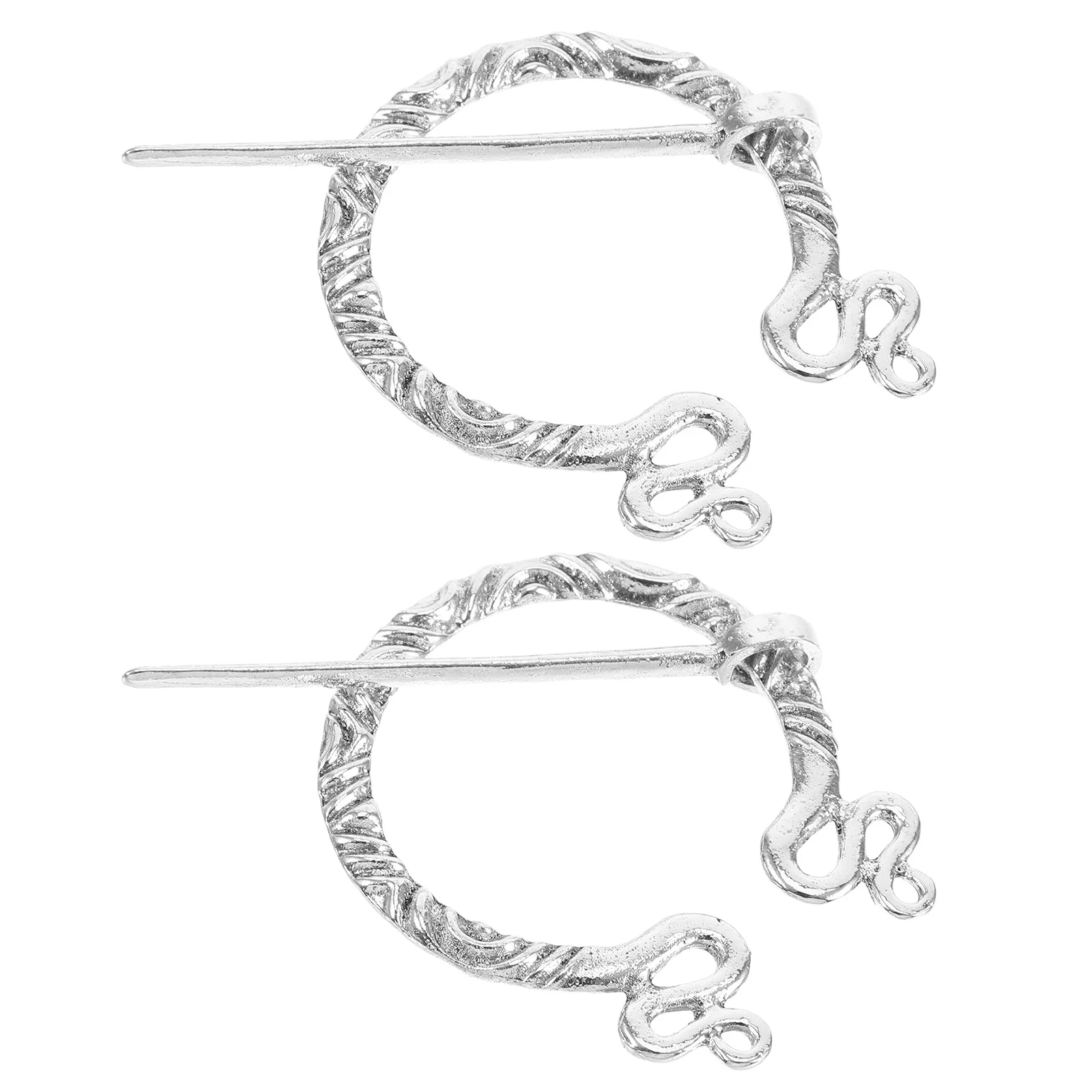 2 قطعة دبابيس الفايكنج خمر القرون الوسطى عباءة دبوس شال مشبك الرجعية وشاح حامل للنساء سترة سترة عباءة دبوس