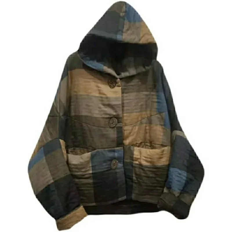 سترات نسائية بجيوب بأزرار مرقعة موضة بقلنسوة يومية غير رسمية للشتاء الدافئ وشعبية تناسب كل مباراة ومزاج مريح للشباب أساسي جديد