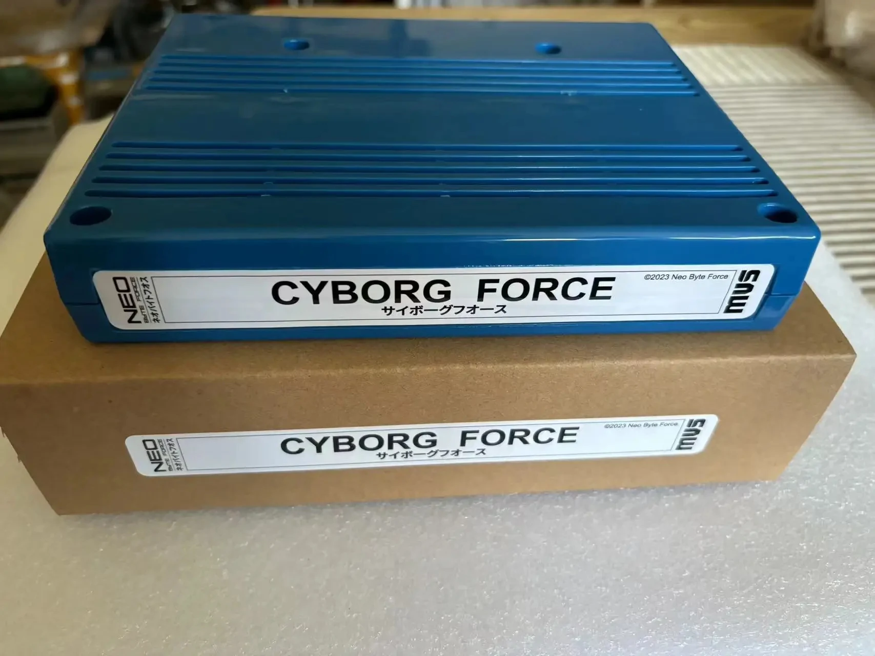 

CYBORG FORCE NEO GEO MVS SNK Game Conversion Ink Cartridge Retro Arcade Game