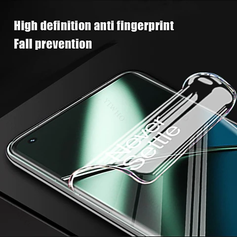 4-1 шт. для OnePlus 11 11R 10R 10T 10 9 9E 9R 9RT 8 8T + 7 7T Pro 5G Защитная гидрогелевая пленка для экрана Oneplus11 с защитой от отпечатков пальцев