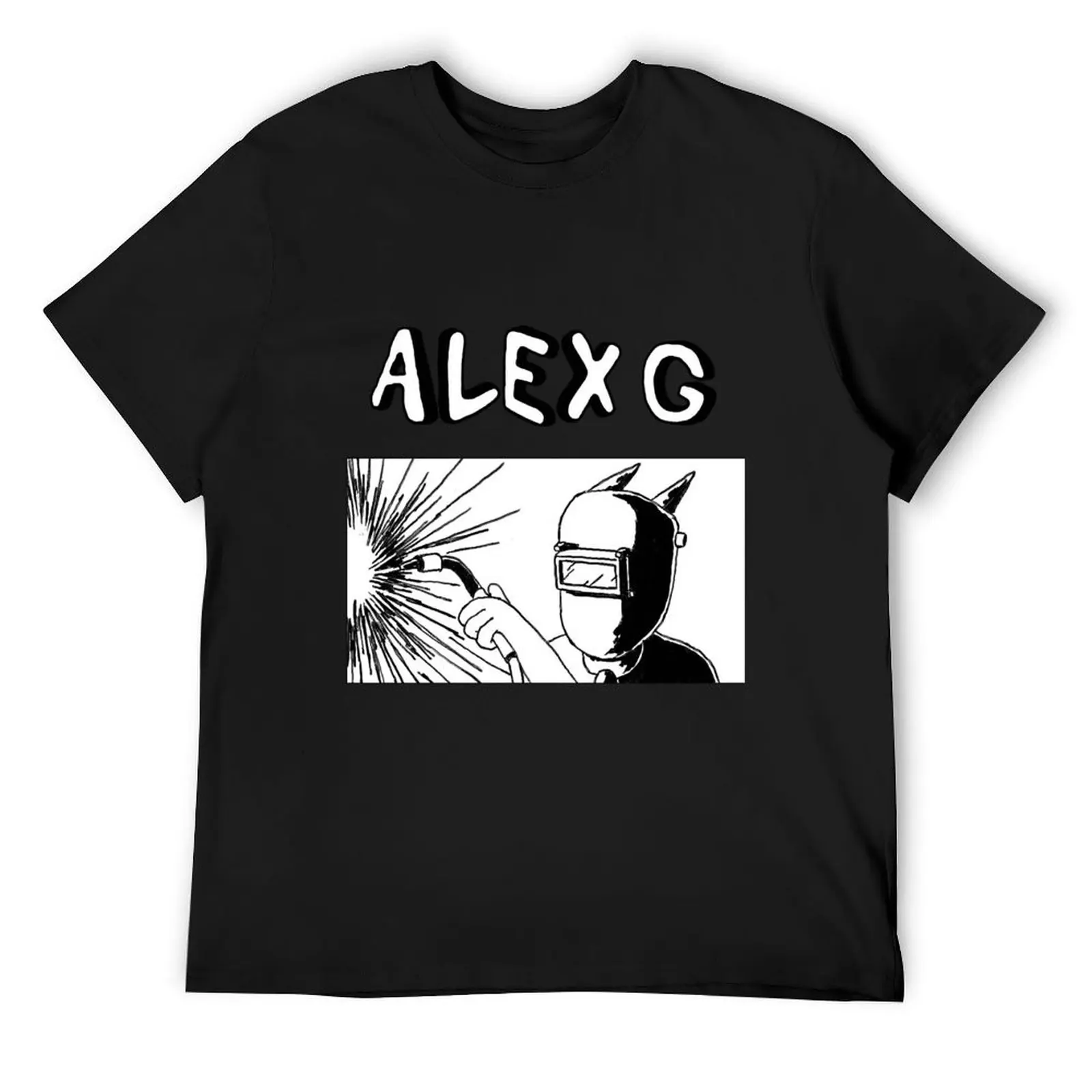

Men Women Alex G Welder Logo Christmas Holiday T-Shirt T-shirts man funny gifts plain plain white t shirts men