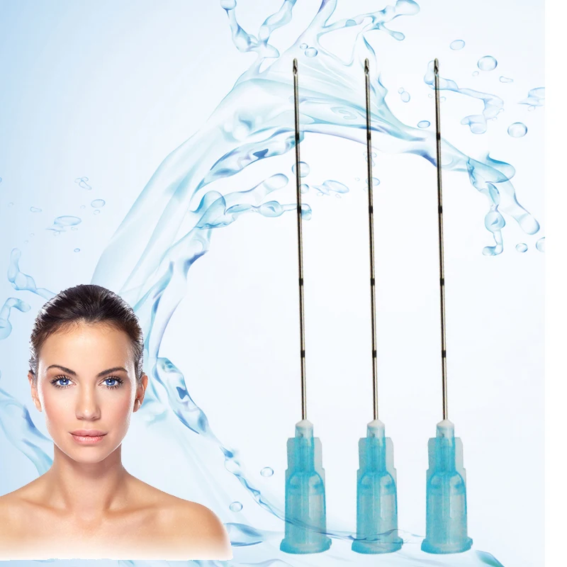 New Upgrade Korea Manufacturer Supply  10-200pcs Blunt Tip Cannula 14G 90 22G 50 25G 70 Disposable Sterile Blunt Microcannula