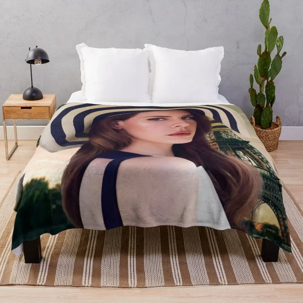 

lana del in paris ray 2020 siangrabu Throw Blanket Cozy Home Blanket Gift for Christmas Holiday