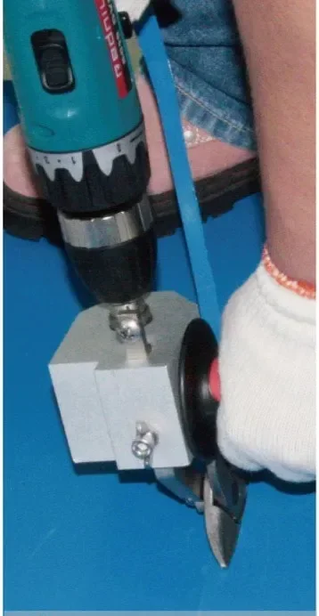 RNT-005 Elektrische Blechschere, Metallschere, elektrische Bohrschere