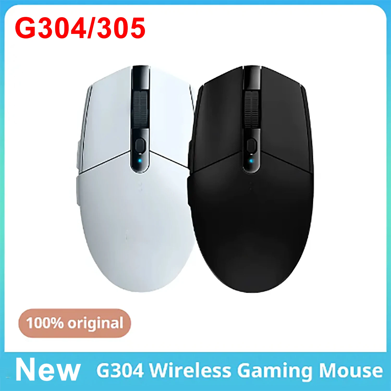 

G304/G305 - Wireless Gaming Mouse with LIGHTSPEED, 12000 DPI Sensor, 250-Hour Battery, Great for CS, LOL