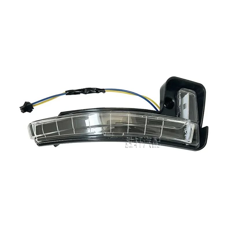 for Jeep Wrangler JL 2018-2023 Rearview Mirror Side Marker Light Turn Signal Lamp Reflector Compass Style Replacement