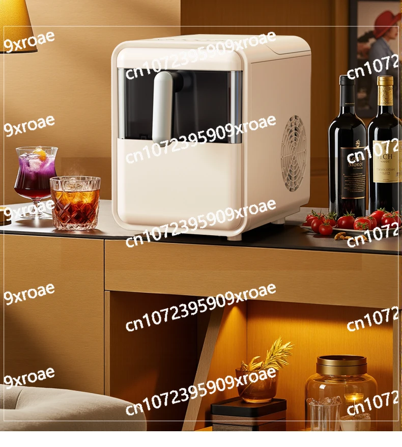 Ice machine household small dormitory mini automatic ice cube making machine