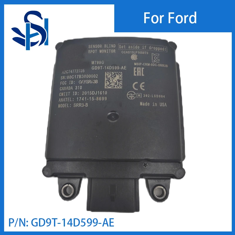 

GD9T-14D599-AE Blind Spot Sensor Module Distance sensor Monitor for 2017-2019 Ford LINCOLN CONTINENTAL