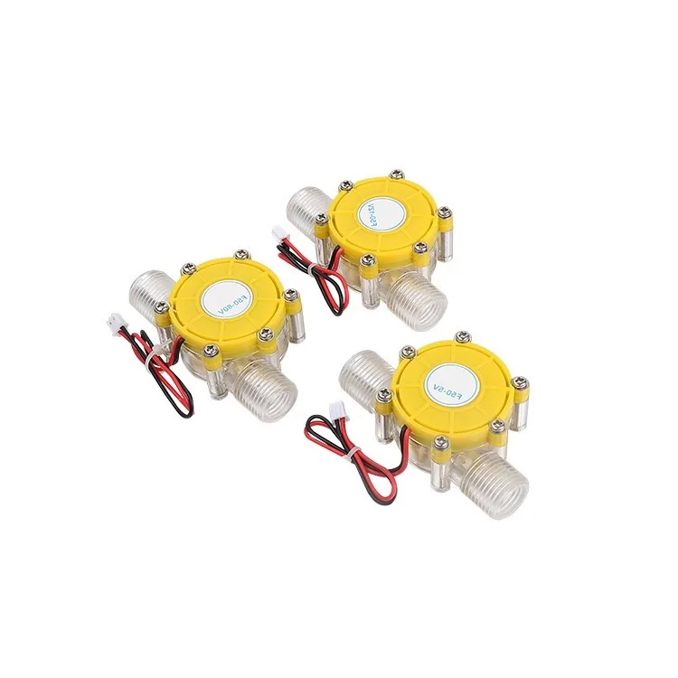Inline Micro‑Hydro DC Turbine Generator, 5V‑12V‑80V Output, Small Pipeline‑Type Water‑Flow Power‑Generation Test Unit