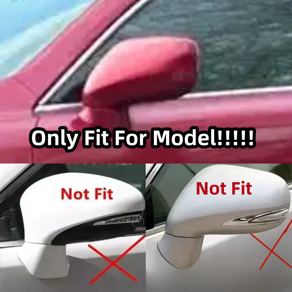 For Lexus IS IS250 IS350 2006-2012 LHD M Style Car Side Rearview Mirror Cover Side Reversing Mirror Cap Rear View Mirror Trim