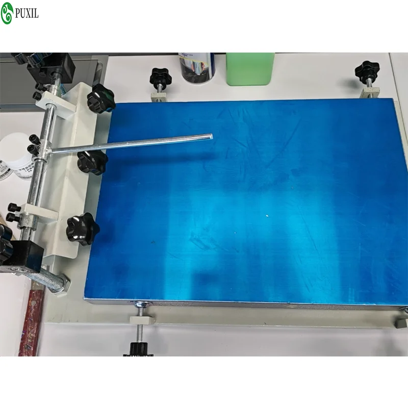 소형 수동 평판 실크 스크린 인쇄기 수동 스크린 인쇄기 가격