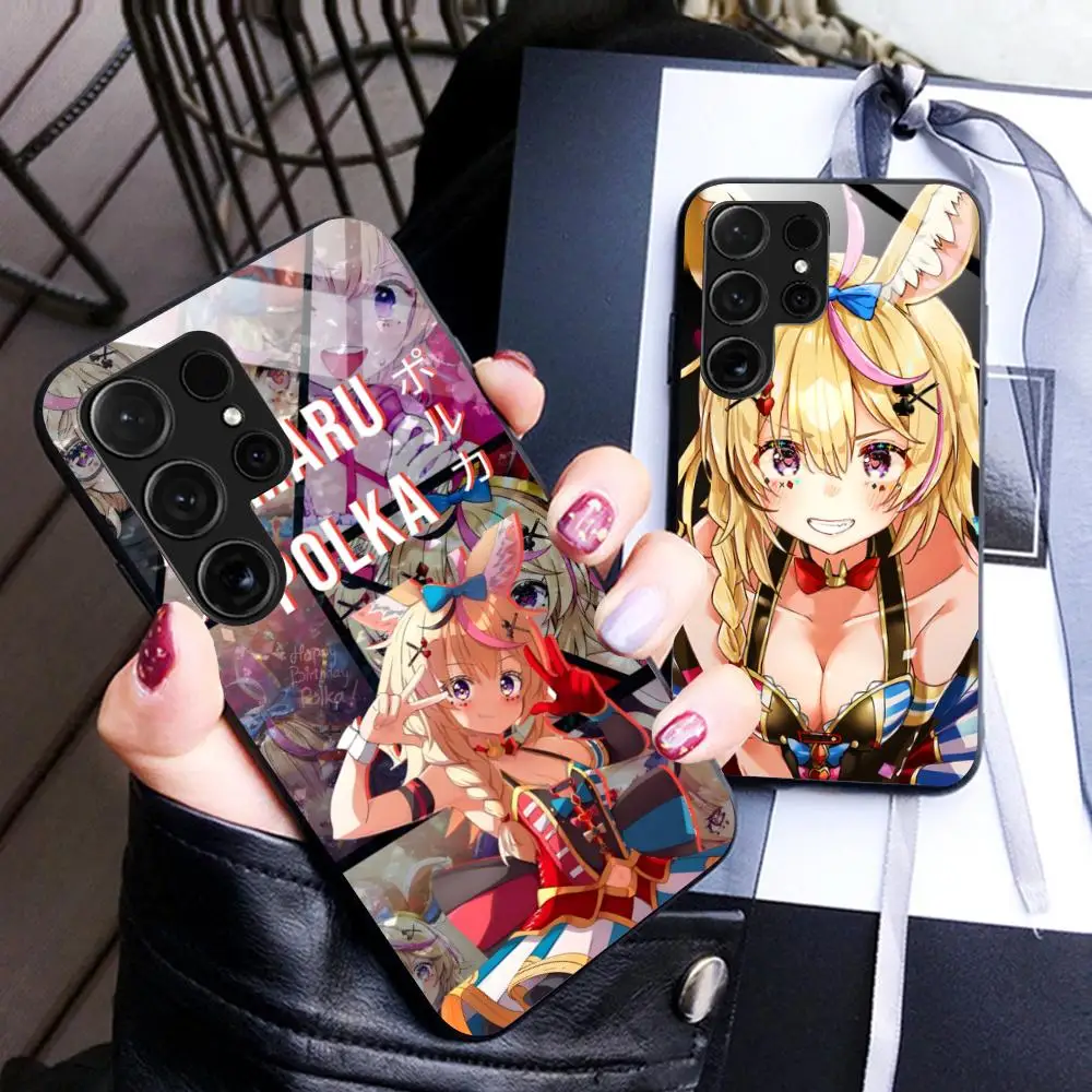 

Holo Omaru Polka Phone Case for Samsung Galaxy A56 55 54 53 52 51 36 35 34 23 16 15 5G Glass Protective Cover