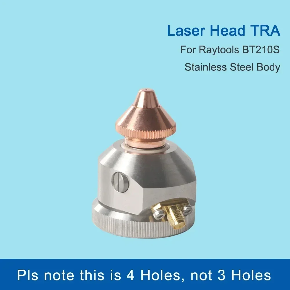 

High Quality Fiber Laser Nozzle Connector TRA Stainless Steel Body For Raytools BT210S Fiber Laser Cutting Head