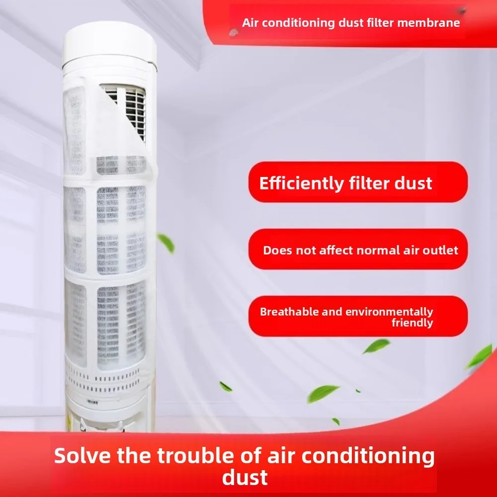 

5PCS/Pack Universal Disposable Air Conditioning Filter Pad White Anti-dust Air Conditioning Inlet Filter Sheet