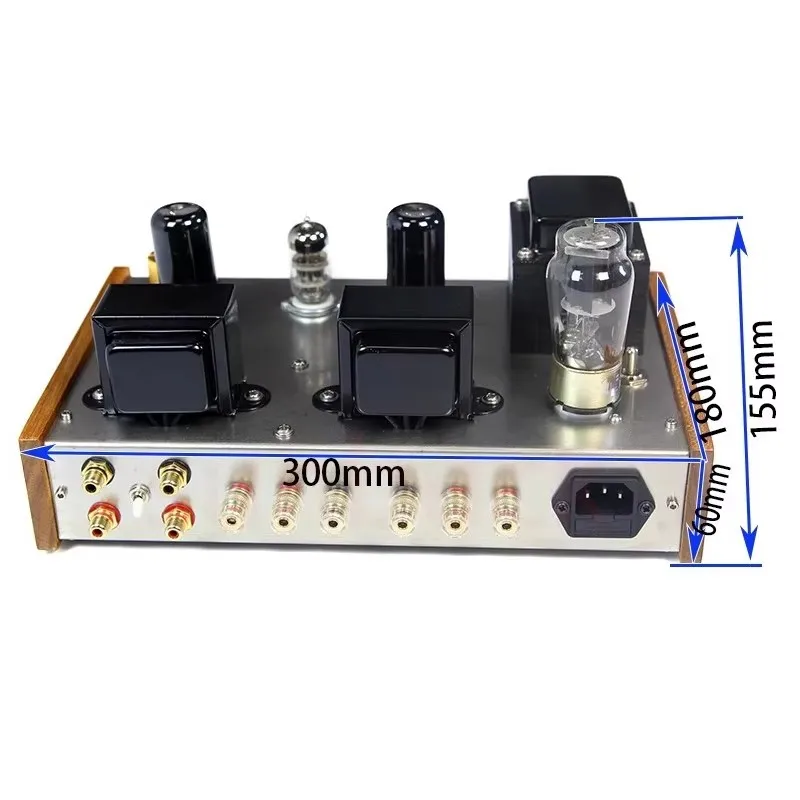 Sunbuck 6N2+6P6P 6V6GT 5Z4P Vacuum Tube Rectification Amplifier 3.8W HIF 2.0 Stereo Tube Amplifier Audio